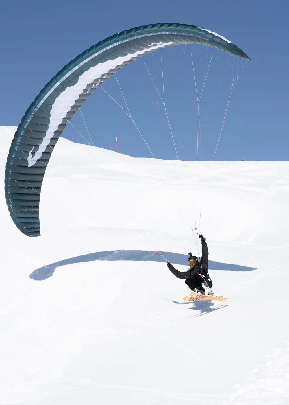 Speedflying in den Schweizer Alpen